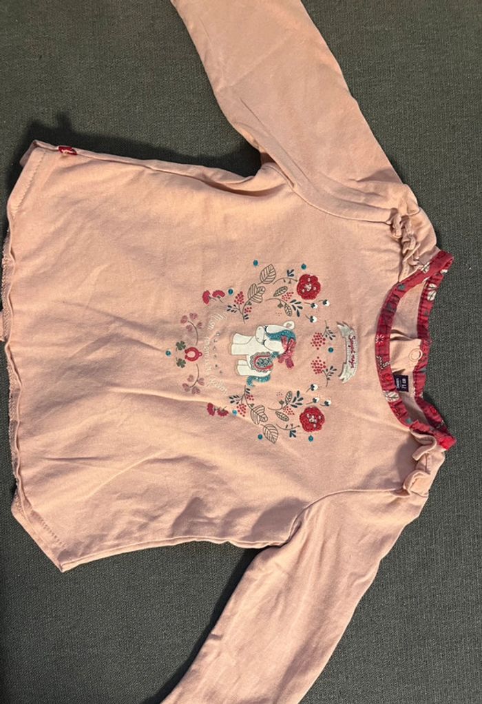 Teeshirt manches longues sergent major 9 mois - photo numéro 2