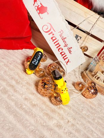 Montre écran Led Pikatchu