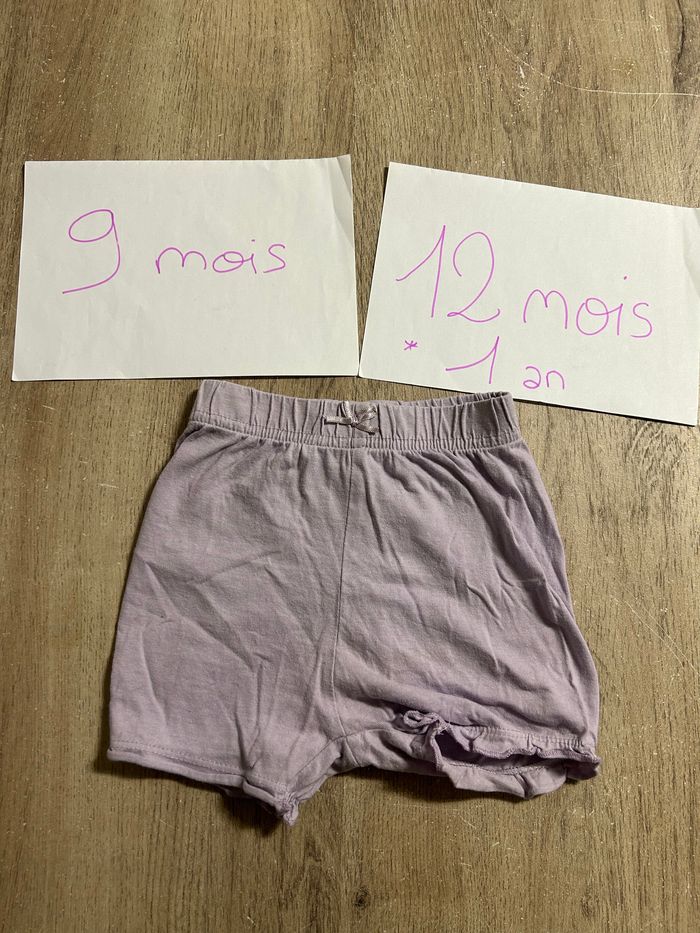 Short 9-12 mois