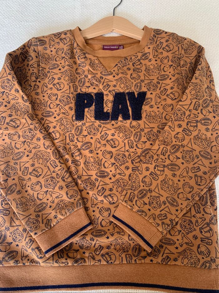 Sweat Play garçon 8 ans-Sergent Major - photo numéro 2