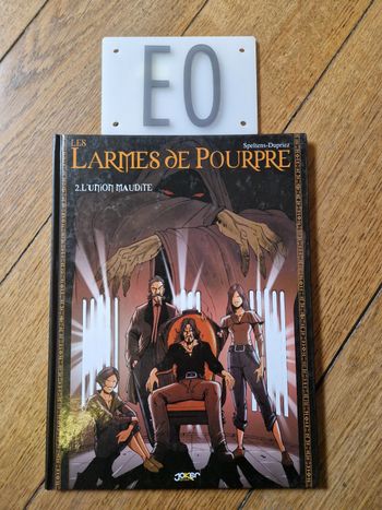Bd les larmes de pourpre tome 2 en eo