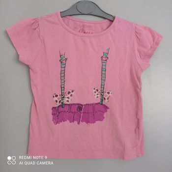 T-shirt rose 4ans