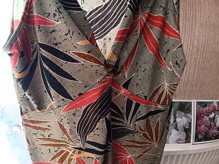 Robe imprimée feuillage - photo numéro 3