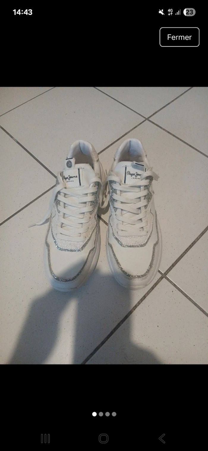 Basket femme pepe jeans