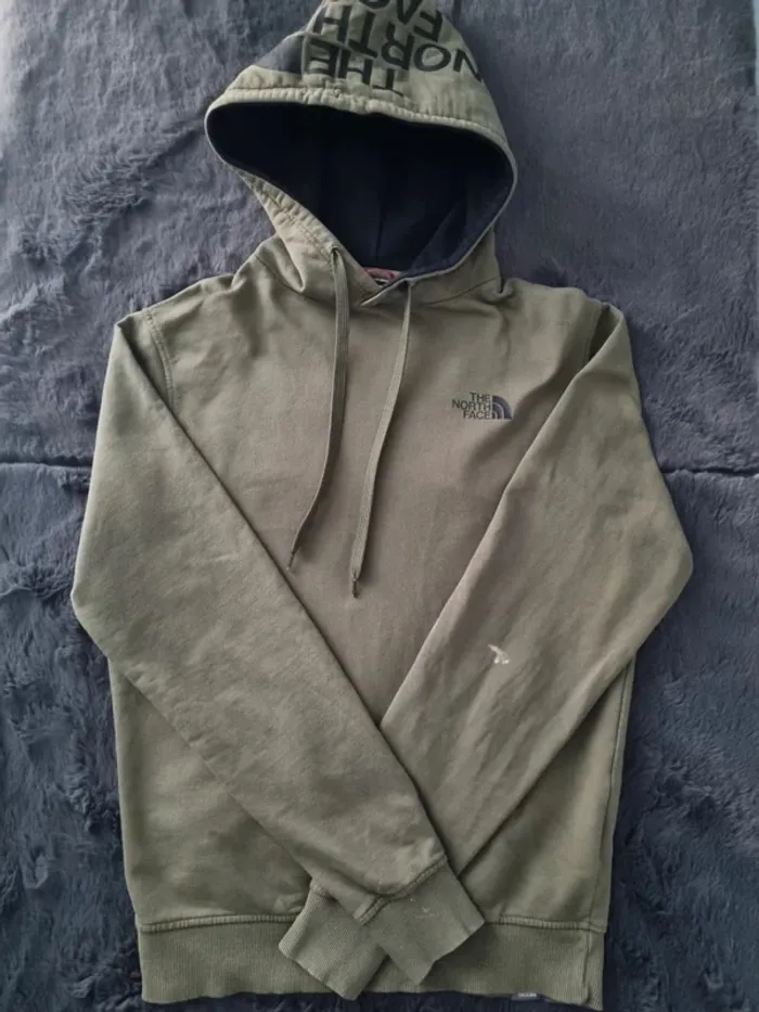 Pull capuche The North Face kaki, S Hommes - photo numéro 2