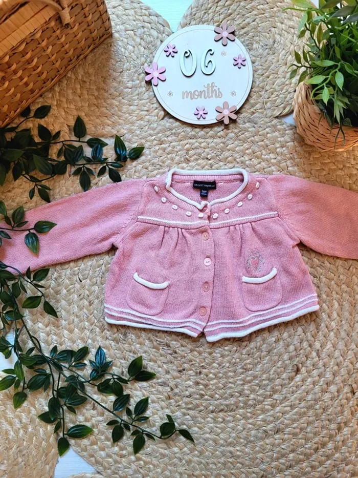 🌼 Gilet 6 mois fille, Sergent Major 🌼