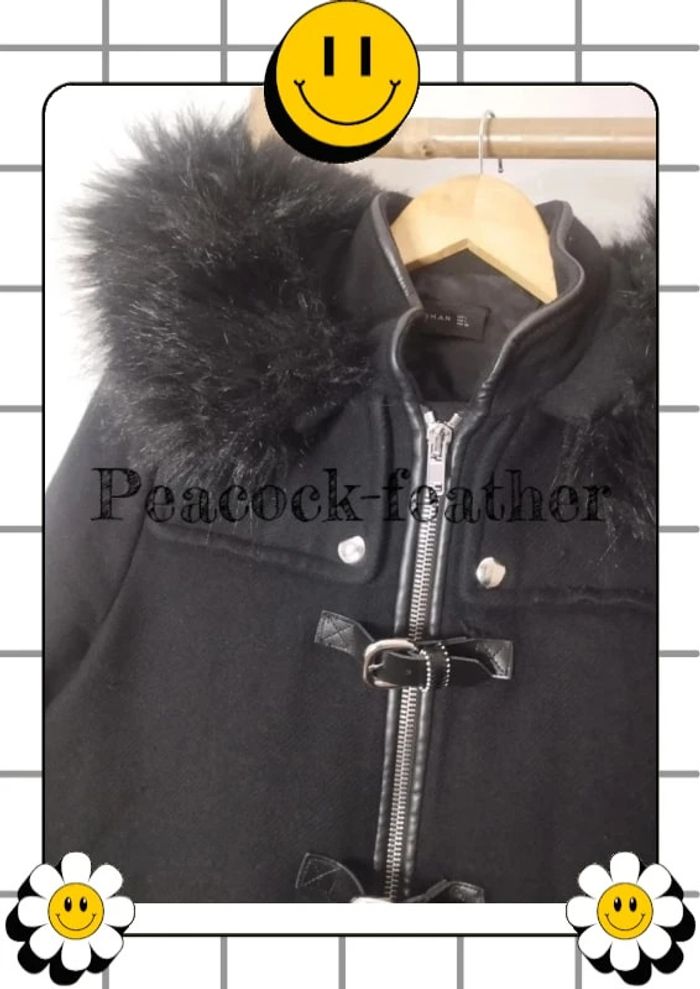 Manteau Zara noir 40 - photo numéro 8
