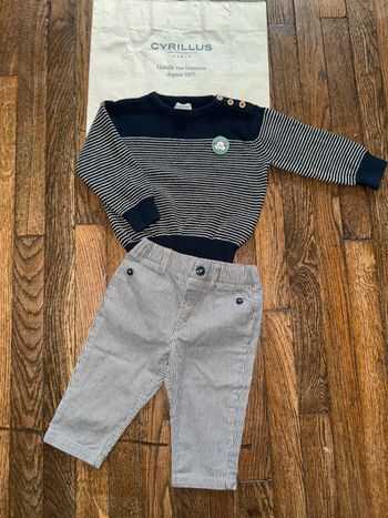 Pull et bas Cyrillus 9 mois
