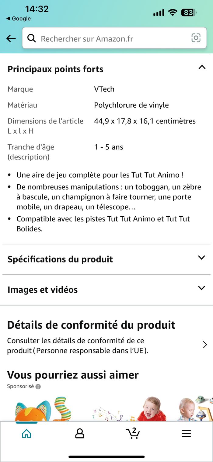 Tut tut animaux jungle - photo numéro 2