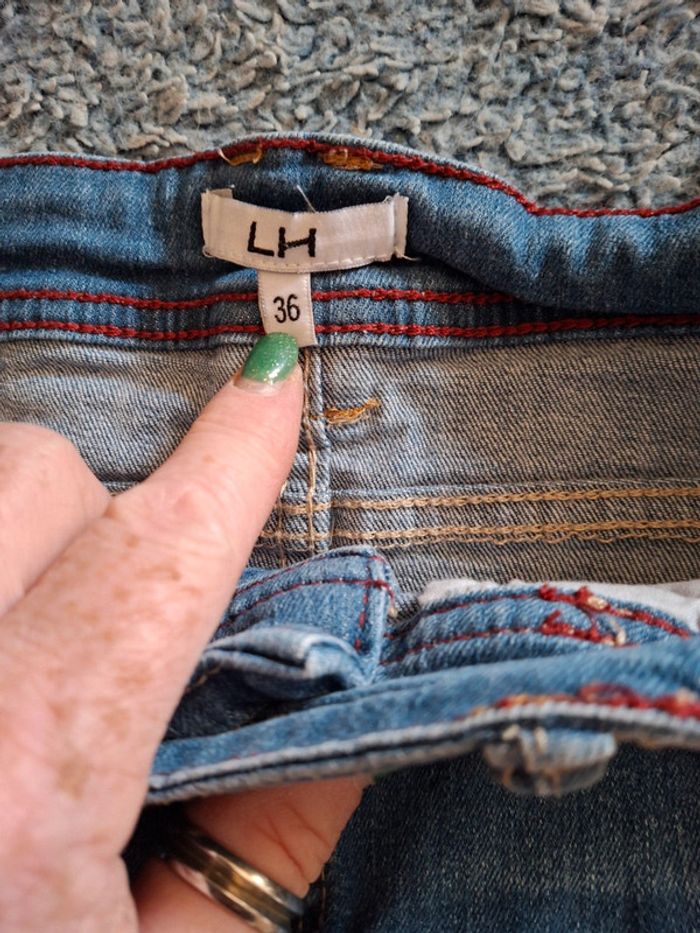 Jupe jeans femme - photo numéro 3