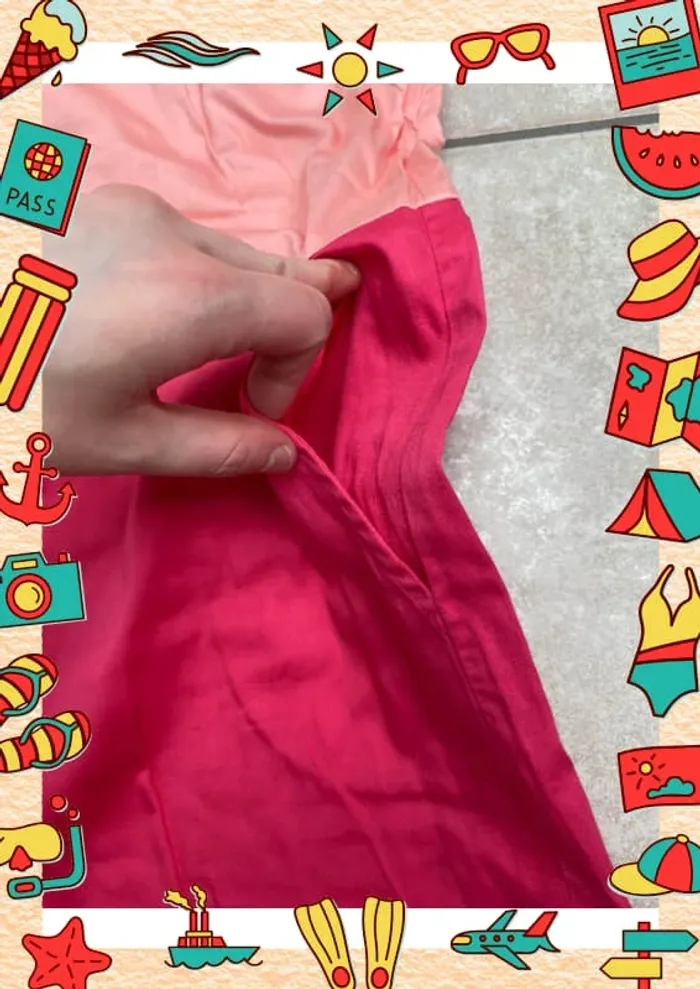 Robe la redoute 40 L rose - photo numéro 2