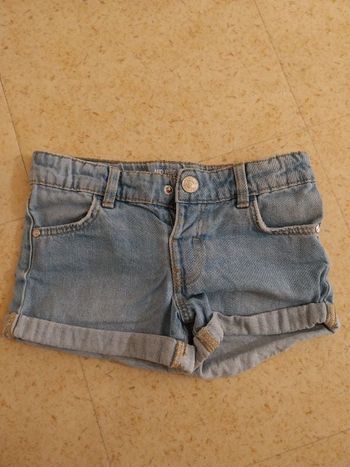 Short jeans fille