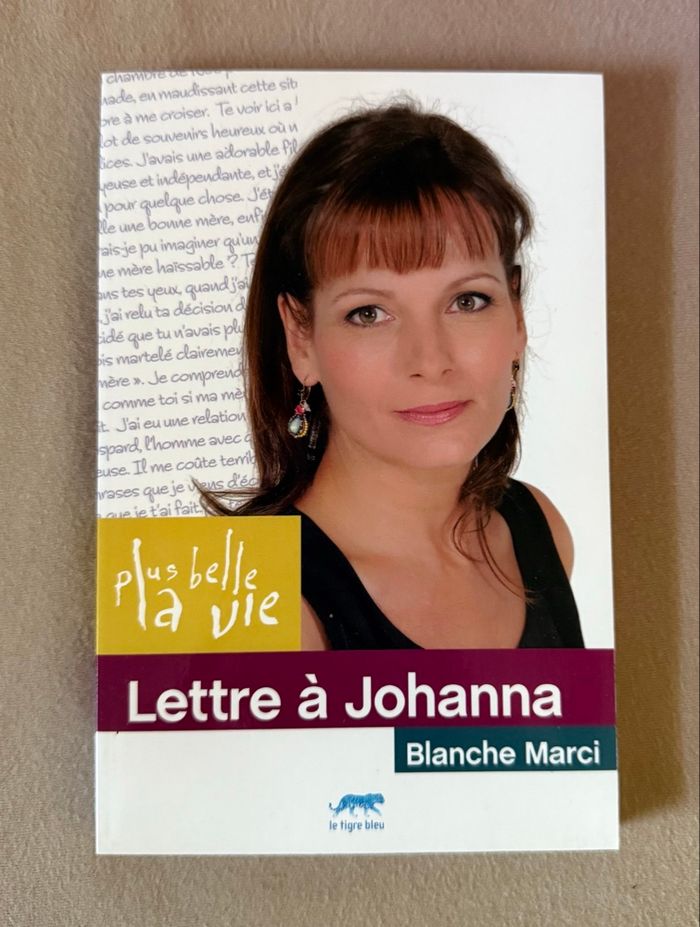 Livre Lettre à Johanna de Blanche Marci