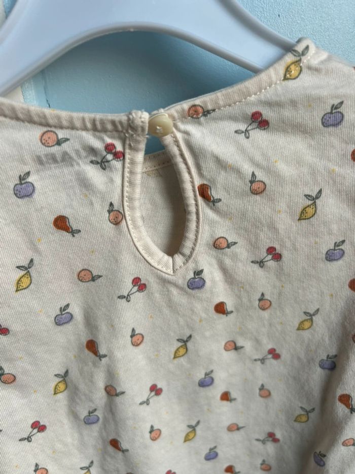 Tunique, motif fruit , kiabi , 6 mois - photo numéro 4