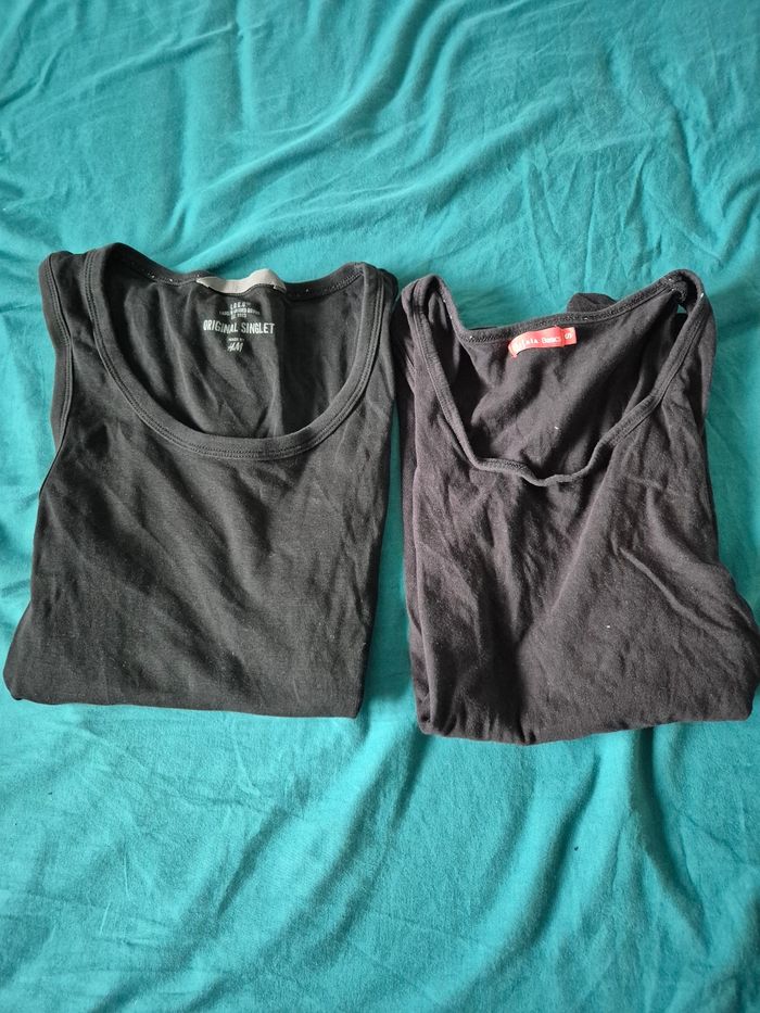 Lot de 2 débardeurs homme