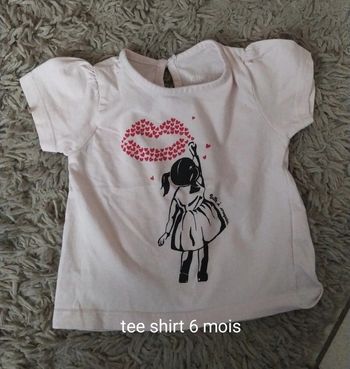 Tee shirt 6 mois