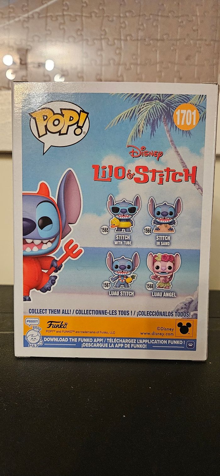 Funko Pop Devilish Stitch Edition Chase - photo numéro 3