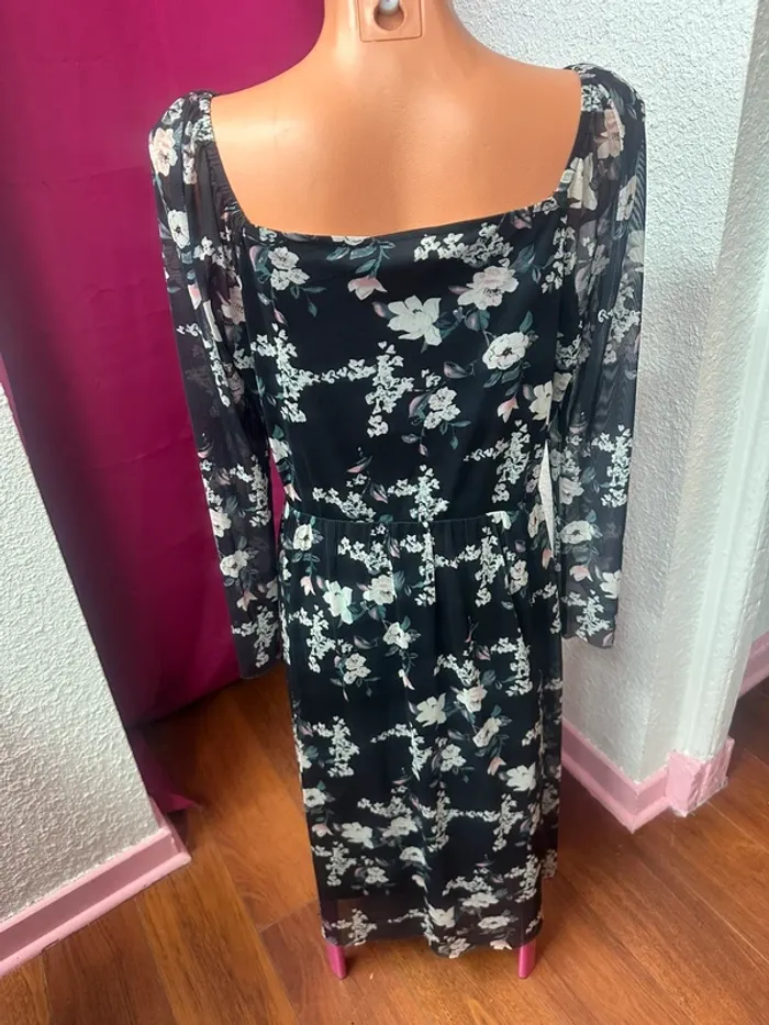 Robe Pimkie fleurie taille L - photo numéro 4