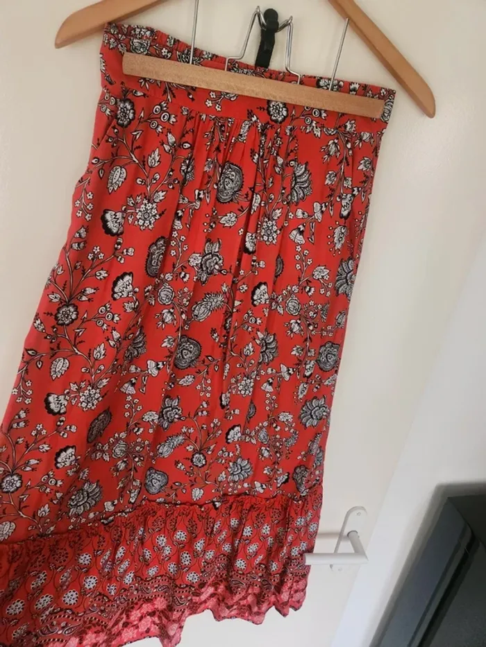 Jolie jupe été colorée Camaieu taille s