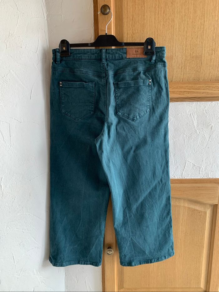 Jean large cropped taille 42 - photo numéro 2
