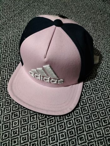Casquette taille unique pour enfant fille Adidas avec logo brodé 🩷