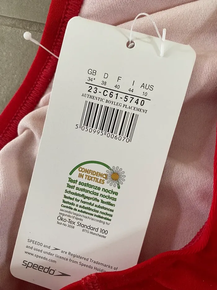Maillot brassière rouge - photo numéro 3