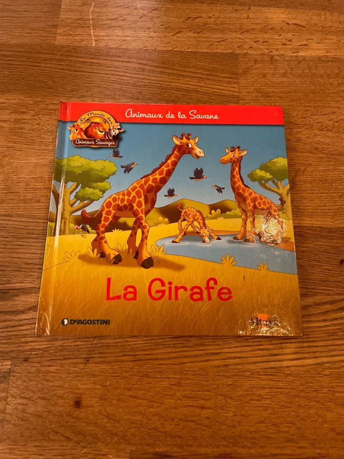 Livre Altaya Le monde des animaux Sauvages Animaux de la savane La girafe