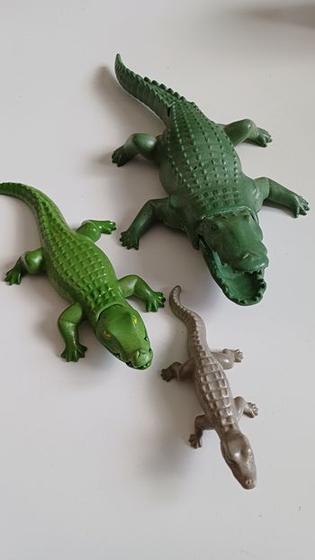 Famille crocodile ou alligator playmobil 