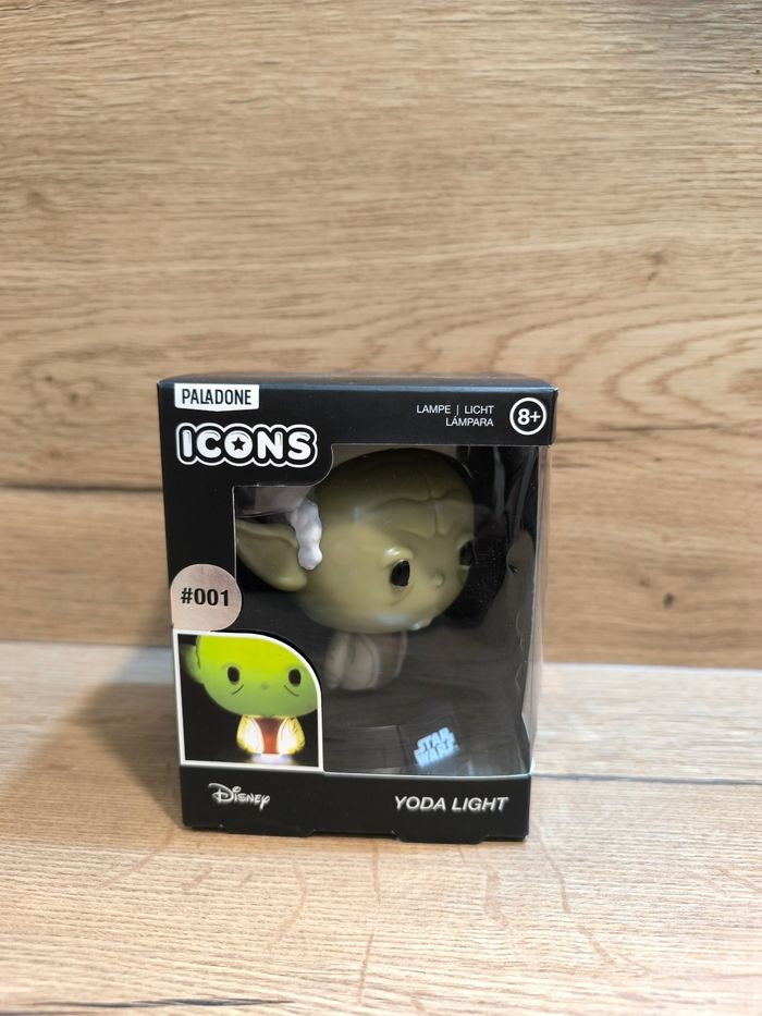 Lampe Figurine Yoda Star Wars - Paladone Icons #001 - NEUF - photo numéro 2