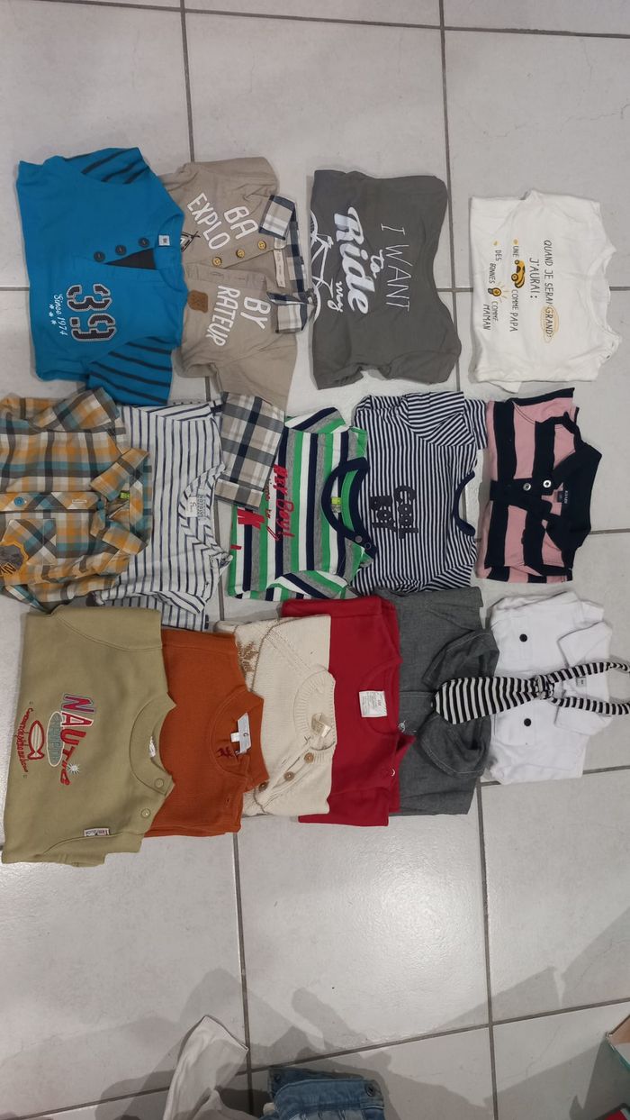 Lot vêtement garçon - hiver  - 6m - photo numéro 2