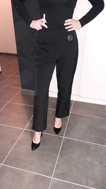 Pantalon noir airfield