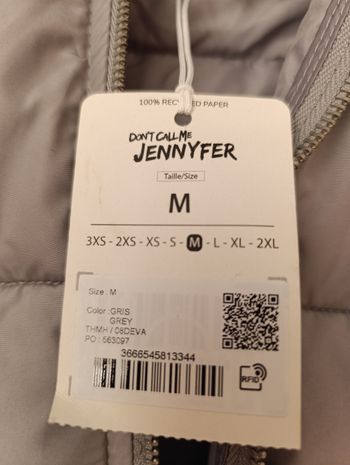 DOUDOUNE MODE FEMME ENTIÈREMENT NEUVE AVEC L ÉTIQUETTE