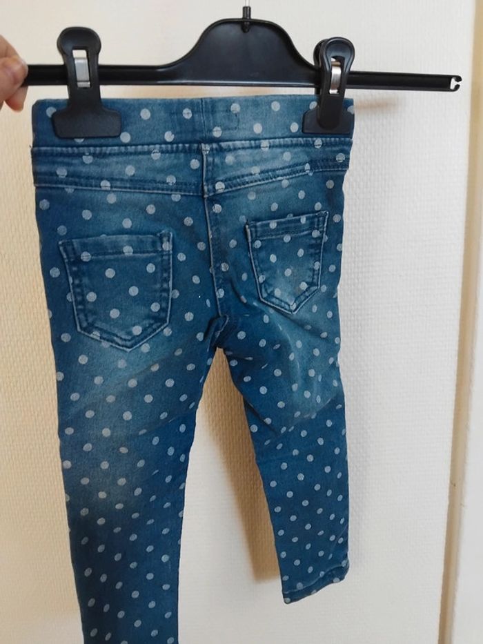 Pantalon en jeans fille 2ans - photo numéro 2