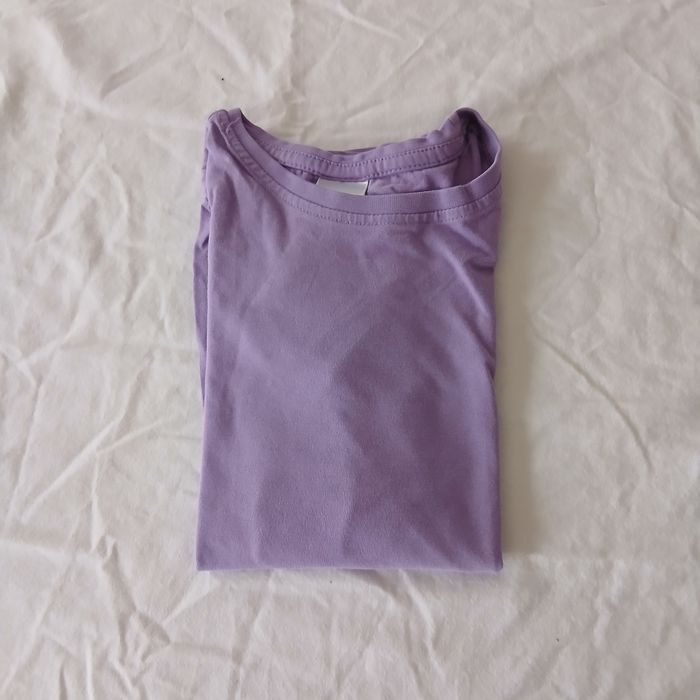 T-shirt a manches longues lila • 7 ans • Palomino - photo numéro 1