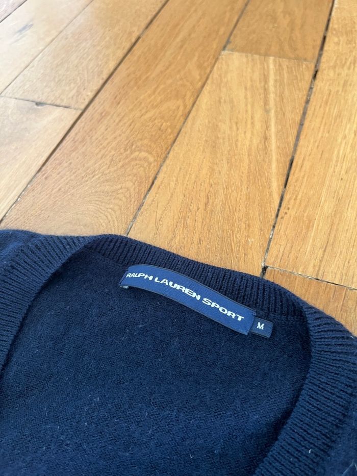 Pull femme col v - Ralph Lauren - 100% laine - photo numéro 2