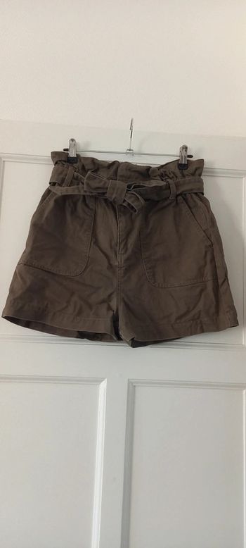 Short en jean taille haute kaki New look 38