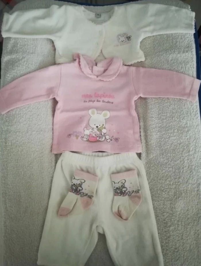 Ensemble 1 mois fille