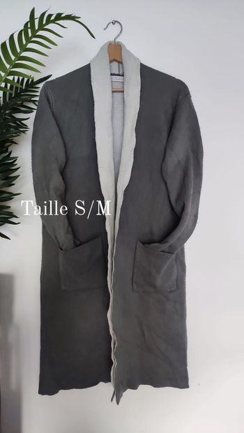 Veste longue chaud femme