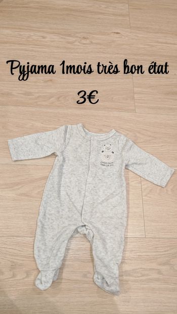 Pyjama 1mois