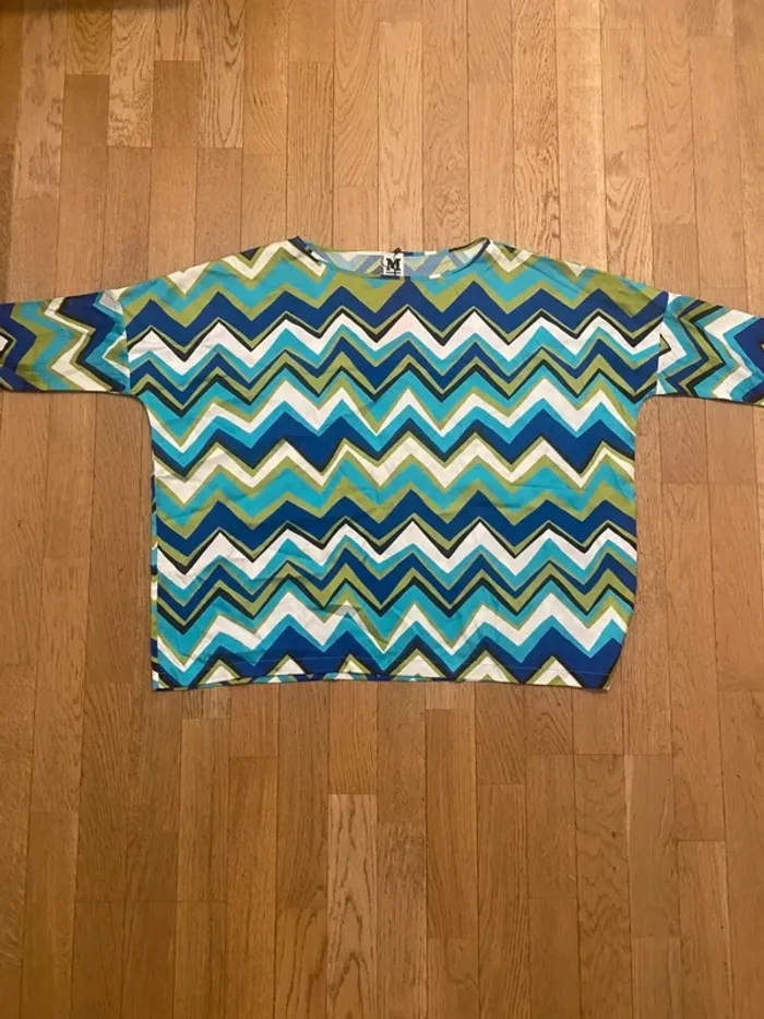 Top oversize à rayures Missoni taille M - photo numéro 2