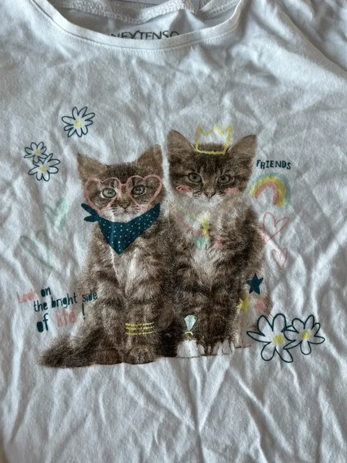 Tee shirt chat - photo numéro 2