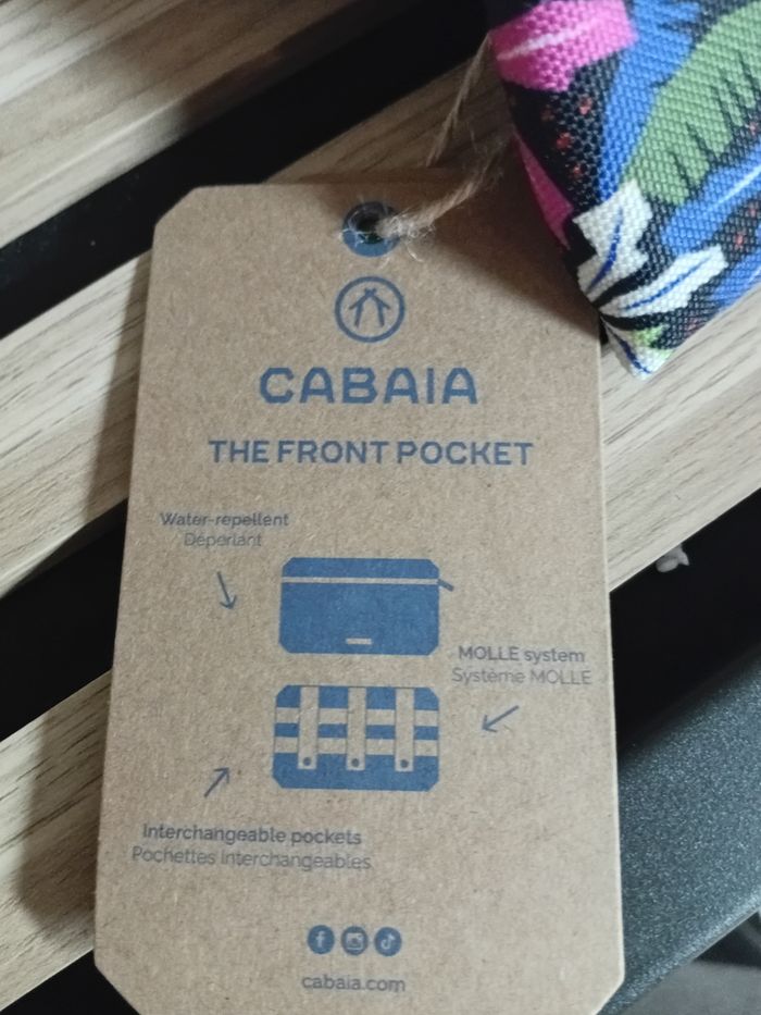 Pochette cabaia 25 x 15 cm Neuf avec étiquettes - photo numéro 4