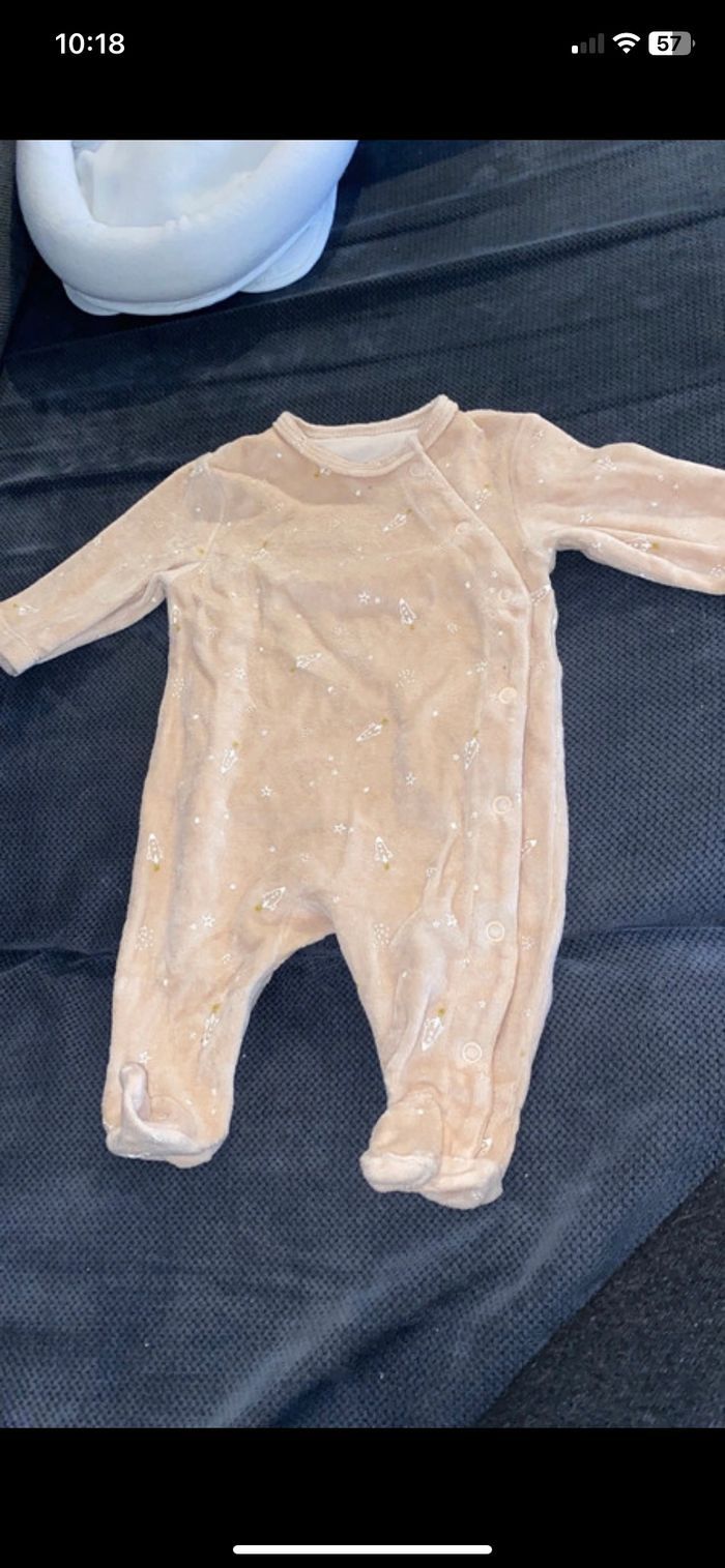 Lot de pyjama pour bébé fille - photo numéro 2