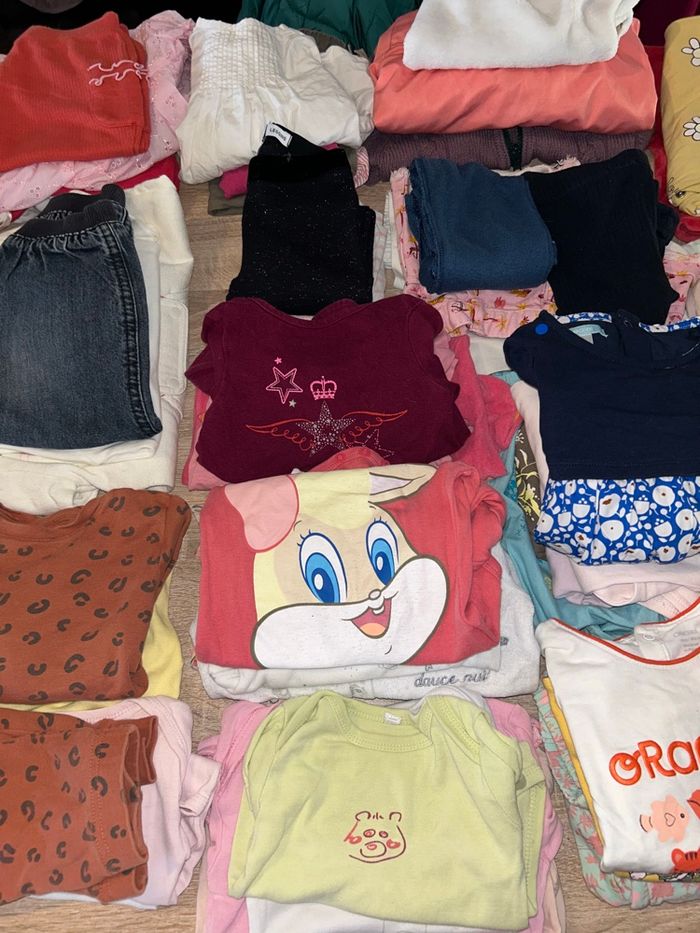 Gros lot de 100 vêtements fille - photo numéro 6