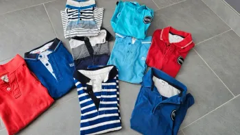 Lot polo boss authentiques