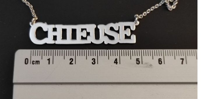 Adorable collier "Chieuse" Felicie Aussi Paris - photo numéro 2