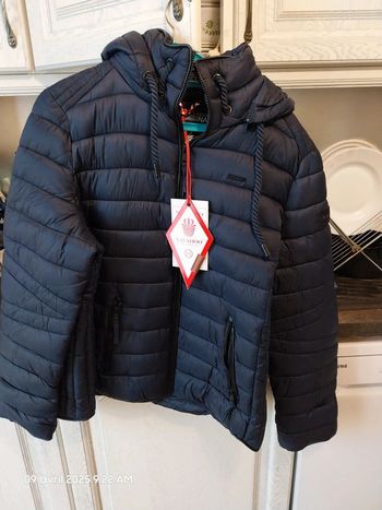 Zalando - Navahoo Lulana, Veste matelassée pour Dame mi-Saison Bleu Foncé XXL