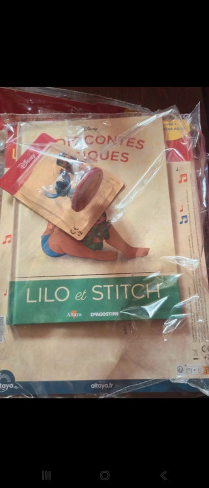 Numero29 neuf audioconte Magique Altaya disney deagostini livre et figurine audio conte compte