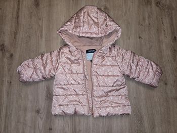 Jolie veste doudoune fine mi saison fille 12 mois