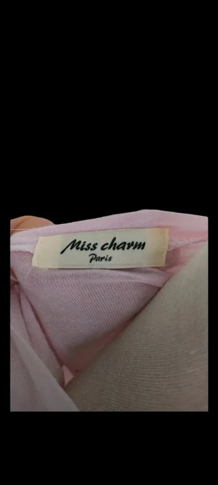 264- T-shirt , taille 46, miss charm - photo numéro 3